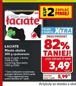Kaufland Masło ekstra Łaciate oferta