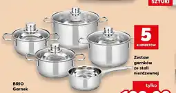 Kaufland Zestaw garnków ze stali nierdzewnej oferta