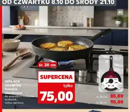 Kaufland Patelnia aluminiowa Granitex Gerlach śr. 20 cm oferta