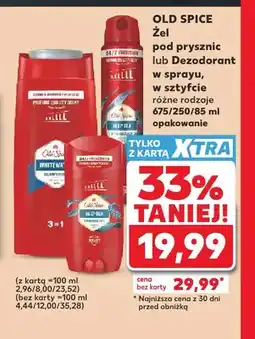 Kaufland Dezodorant w sprayu Old Spice oferta
