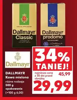 Kaufland Kawa mielona Classic Dallmayr oferta