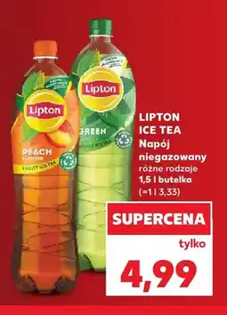 Kaufland Napój niegazowany Ice Tea Peach Lipton oferta
