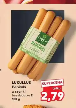Kaufland Parówki z szynki bez dodatku E Lukullus oferta