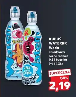 Kaufland Woda smakowa Kubuś Waterrr oferta
