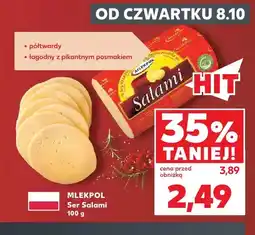 Kaufland Ser salami Mlekpol oferta