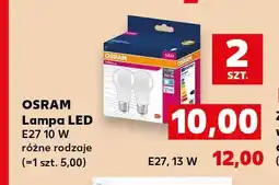 Kaufland Lampa LED E27 10W 2-pak Osram oferta
