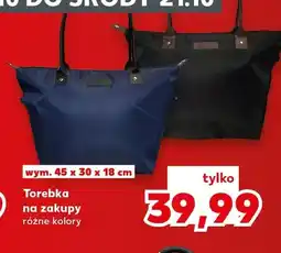 Kaufland Torebka na zakupy 45x30x18 cm oferta