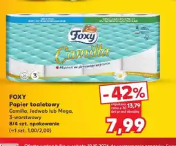 Kaufland Papier toaletowy Camilla 3-warstwowy Foxy oferta