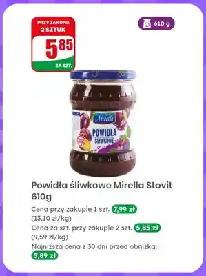 Dino Powidła śliwkowe Mirella Stovit oferta