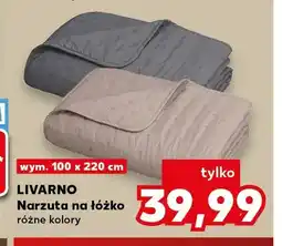 Kaufland Narzuta na łóżko Livarno 100x220 cm oferta