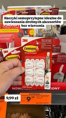 Biedronka Haczyki samoprzylepne Command Mini Hooks oferta