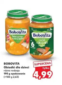 Kaufland Obiadki dla dzieci bukiet warzyw z kurczakiem BoboVita oferta