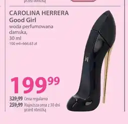 Hebe Woda perfumowana damska Good Girl Carolina Herrera oferta