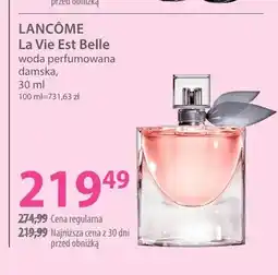 Hebe Woda perfumowana damska La Vie Est Belle Lancôme oferta