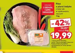 Kaufland Filet z piersi indyka z lady oferta