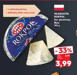 Kaufland Ser pleśniowy Rokpol Blue Mlekovita oferta
