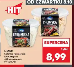Kaufland Sałatka Farmerska Lisner oferta