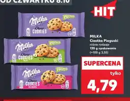 Kaufland Ciastka Pieguski Choco Cookies Milka oferta