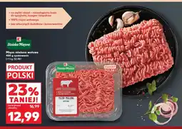 Kaufland Mięso mielone wołowe Stoisko Mięsne oferta
