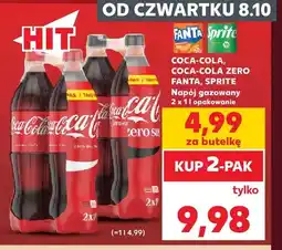 Kaufland Napój gazowany Coca-Cola 2-pak oferta