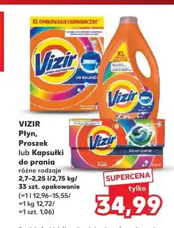 Kaufland Płyn do prania Vizir oferta