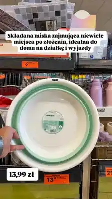 Biedronka Miska składana Smukee Home oferta