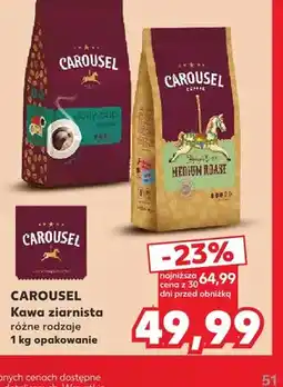 Kaufland Kawa ziarnista Carousel Daily Cup Classic oferta