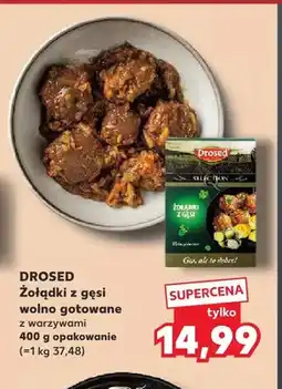 Kaufland Żołądki z gęsi wolno gotowane z warzywami Drosed oferta