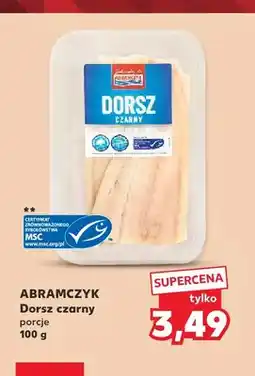Kaufland Dorsz czarny porcje Abramczyk oferta