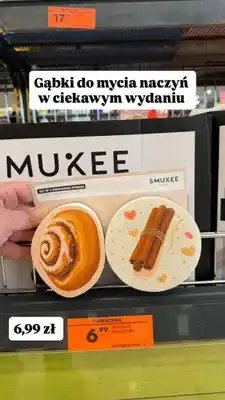 Biedronka Gąbki do mycia naczyń Smukee Home oferta