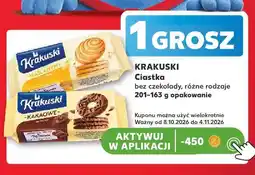 Kaufland Ciastka bez czekolady Krakuski oferta