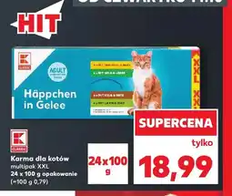 Kaufland Karma dla kotów multipak XXL 24-pak 100 g K-Classic oferta