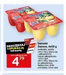 Twój Market Danonki Danone truskawka 4-pak oferta