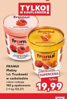Kaufland Maliny w czekoladzie Franui oferta