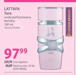 Hebe Woda perfumowana damska Yara Lattafa oferta