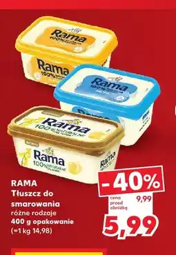 Kaufland Tłuszcz do smarowania Rama oferta