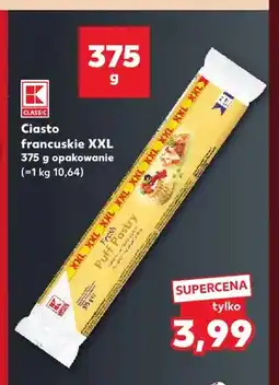 Kaufland Ciasto francuskie XXL K-Classic oferta