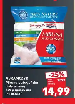 Kaufland Miruna patagońska filety ze skórą Abramczyk oferta