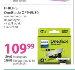 Hebe Wymienne ostrza do maszynki OneBlade QP949/50 Philips oferta