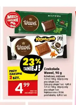 Twój Market Czekolada Wawel krówkowa oferta