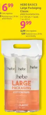 Hebe Płatki kosmetyczne Large Packaging Classic 3-pak Hebe Basics oferta