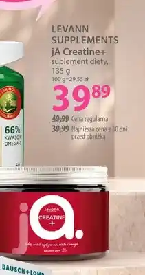 Hebe Suplement diety Levann Supplements jA Creatine+ oferta