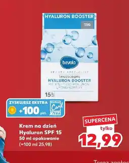 Kaufland Krem na dzień Hyaluron SPF 15 Bevola oferta