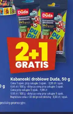 Twój Market Kabanoski drobiowe Duda oferta