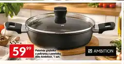 Twój Market Patelnia głęboka z pokrywą z powłoką Alto Ambition oferta
