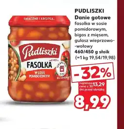 Kaufland Danie gotowe fasolka w sosie pomidorowym Pudliszki oferta