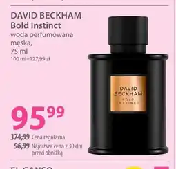 Hebe Woda perfumowana męska Bold Instinct David Beckham oferta