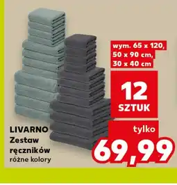Kaufland Zestaw ręczników Livarno oferta