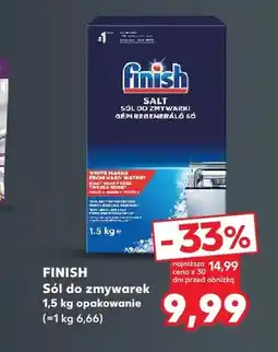 Kaufland Sól do zmywarki Finish oferta