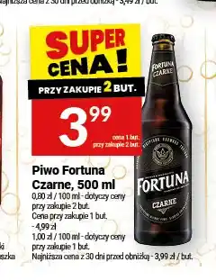 Twój Market Piwo Fortuna Czarne oferta